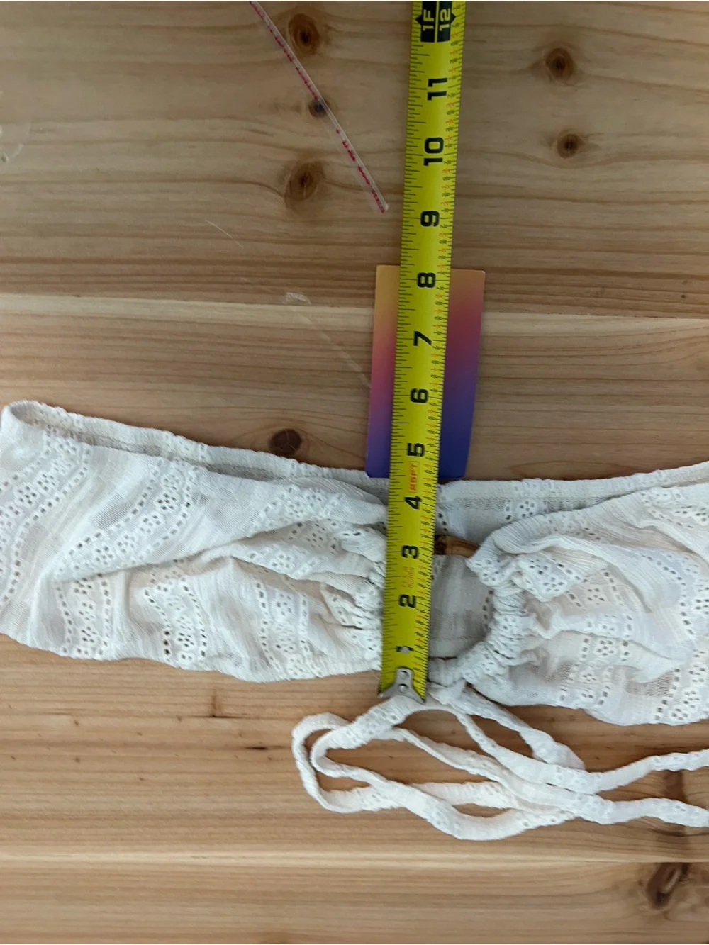 Fit For You Boho Beach Vacation Cottage Core 3x Eyelet Two Piece Skirt Set NWT